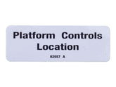 82557 Platform Control Location | Genie